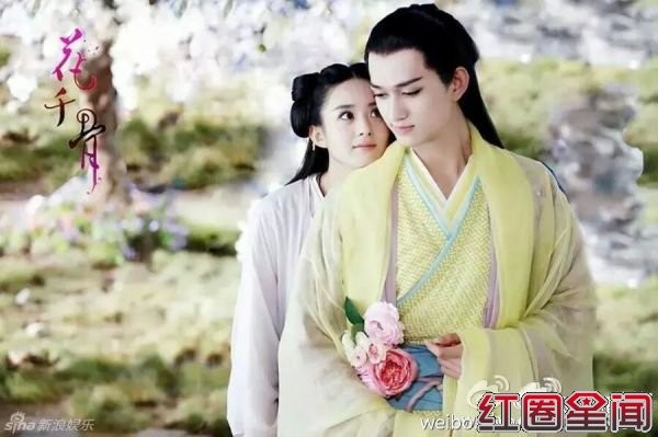 赵丽颖《花千骨》唯美剧照 花千骨杀阡陌激吻照片曝光
