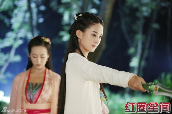 赵丽颖《花千骨》唯美剧照 花千骨杀阡陌激吻照片曝光