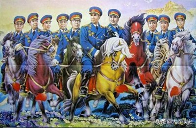​十大大将战功赫赫，8人参加长征，2人未参加，9人曾上学，1人未上