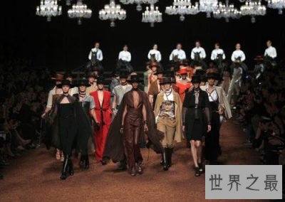 ​世界十大著名时装周，巴黎时装周等名号你肯定听说过