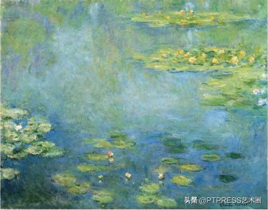 ​睡莲是谁画的(大师｜莫奈《睡莲》，看懂的真没几个)