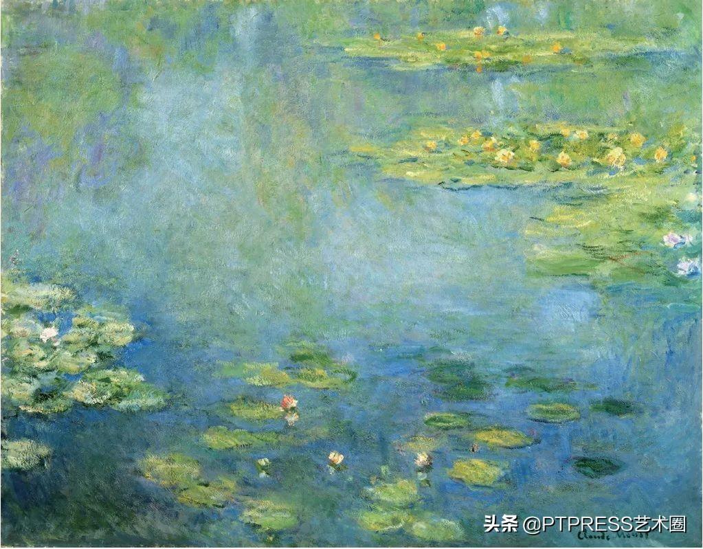 睡莲是谁画的(大师｜莫奈《睡莲》，看懂的真没几个)