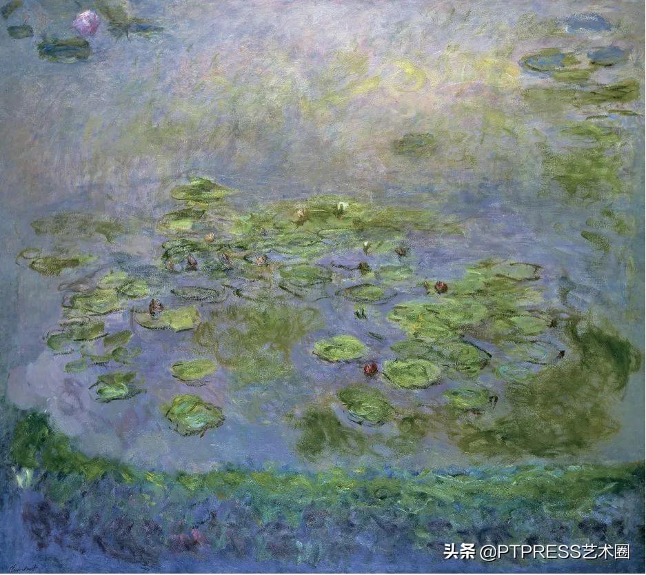 睡莲是谁画的(大师｜莫奈《睡莲》，看懂的真没几个)