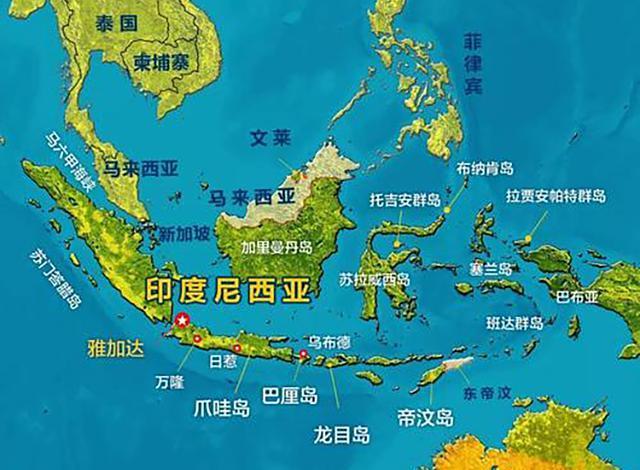 印尼是哪个国家?（属于东南亚国家）
