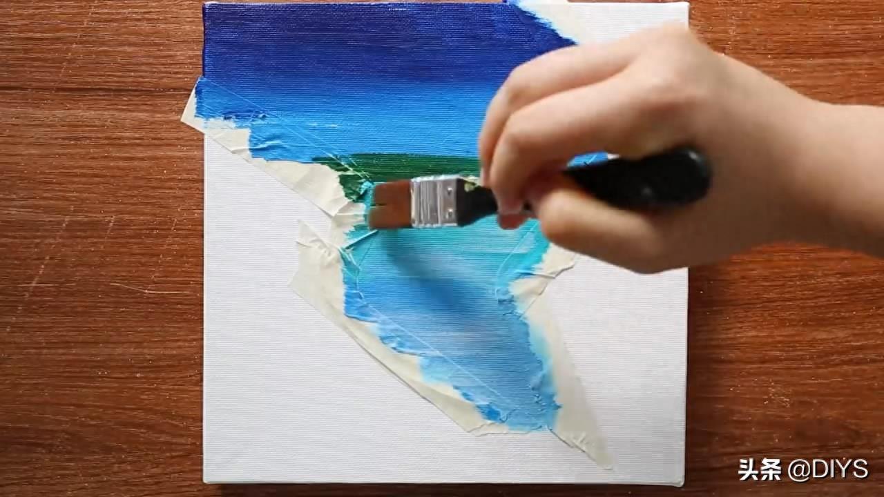 手工绘画作品，阿拉丁神灯的简单画法，创意十足