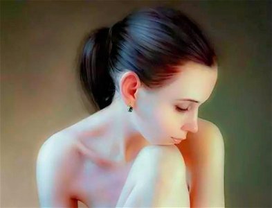 ​三幅画妻子人体的油画，各有千秋，画新娘的这幅最火，卖了3450万