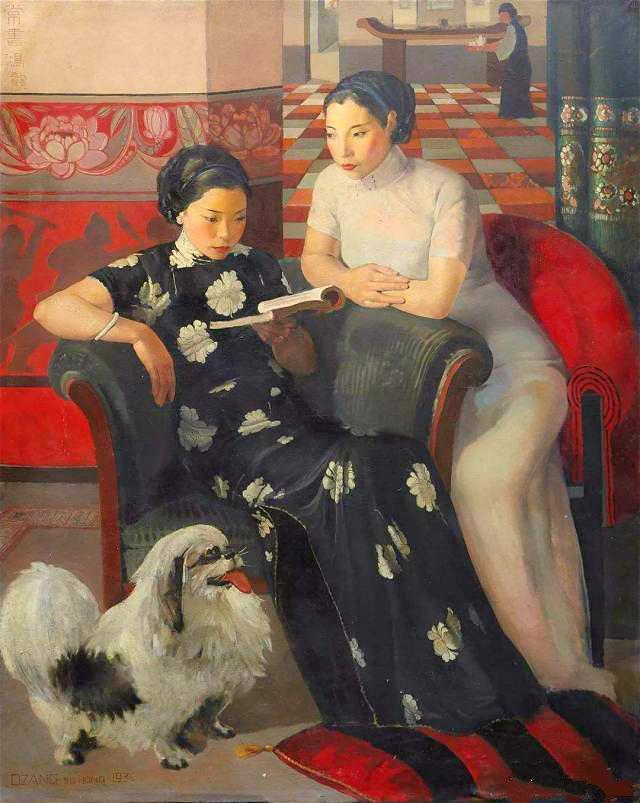 三幅画妻子人体的油画，各有千秋，画新娘的这幅最火，卖了3450万