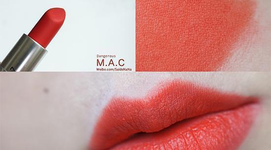 MAC最热门的十款口红色号试色，你一定要拥有一支!