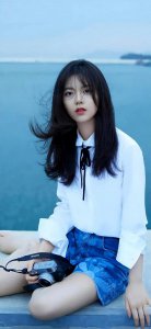 ​明星性感写真壁纸——赵今麦