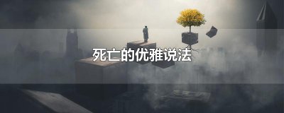 ​死亡的优雅说法