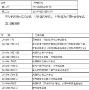 ​高考英语考试时间多长