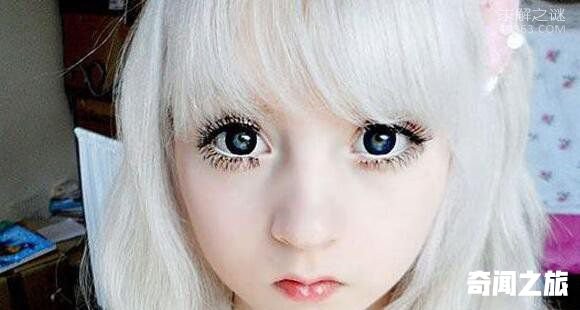 世界上最白的女人，15岁白化萝莉女王(维纳斯·巴勒莫)(1)_