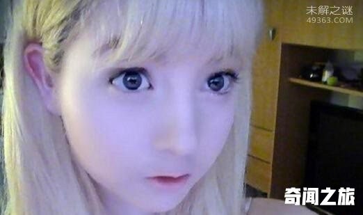 世界上最白的女人，15岁白化萝莉女王(维纳斯·巴勒莫)(3)_