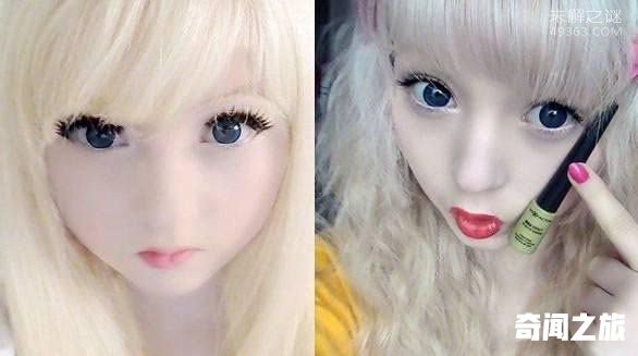世界上最白的女人，15岁白化萝莉女王(维纳斯·巴勒莫)(4)_