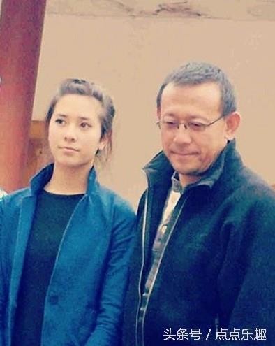 姜文的混血女儿姜一郎的近照，美颜秒杀许多星二代