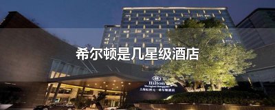​希尔顿是几星级酒店