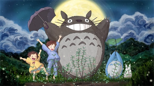 壁纸｜第九弹——龙猫，这么萌的龙猫，躺在上面睡觉一定很舒服