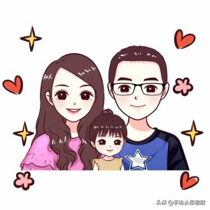 ​2020全家福卡通头像，有家人陪伴的小日子，才是最幸福的时光