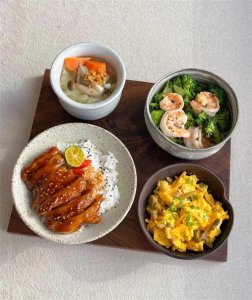 ​半个月午餐合集，看着好看的饭菜，吃起来确实香，味道顶呱呱！