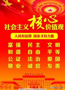 ​什么是社会主义核心价值观？