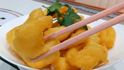 ​脆炸大虾最好吃的做法，一次一盘不够吃，做法简单，一看就会