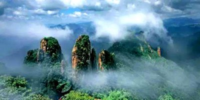 ​浦江旅游景点仙华山风景区