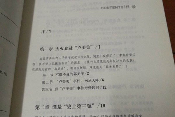 卢美美事件始末 父女中非希望工程不简单