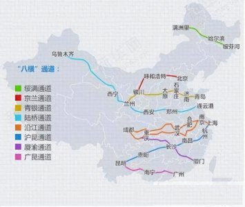 ​我国“八纵八横”高铁网到底怎么组成的？