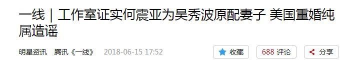 吴秀波的妻子是谁（吴秀波妻子何震亚简介）