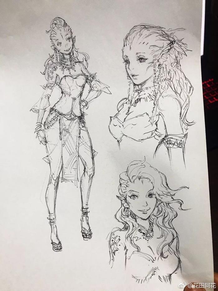 插画师花田阿花-社会印象插画《放学》作者