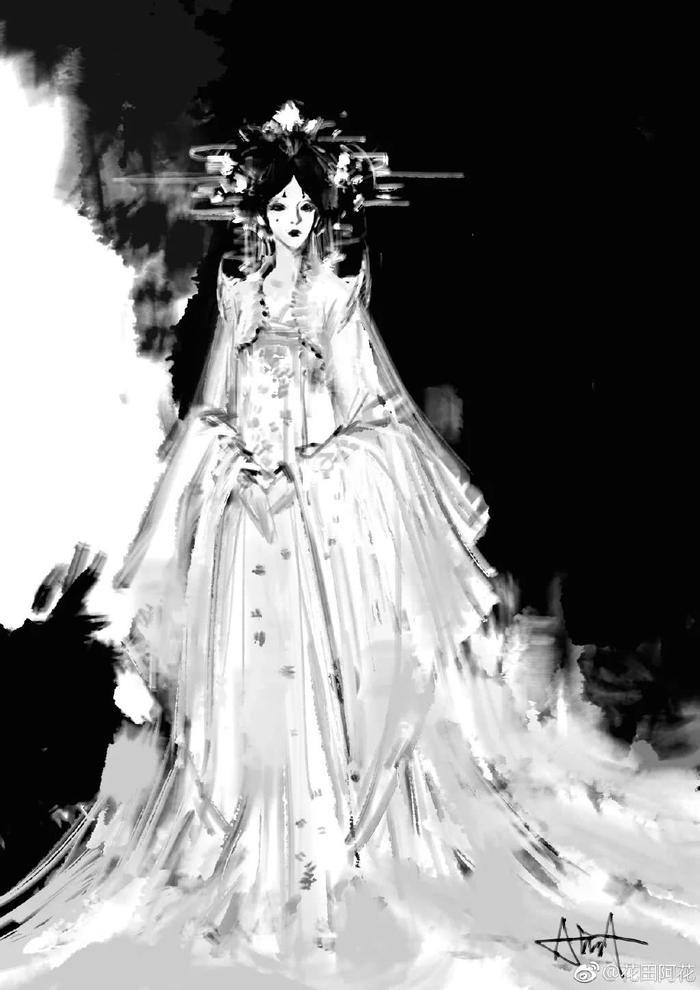 插画师花田阿花-社会印象插画《放学》作者