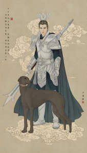 ​三眼战神，显圣真君二郎神